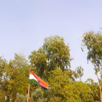 IVillage Indian Flag | Suitable for Indoors and Outdoors|Polyester| Both sides Printing|Suitable for all Weathers| Fade Proof, Hand Stitched and Durable Fabric | Har Ghar Tiranga| Size - 12*18 Inches