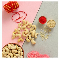 Bhai Dooj Best Wishes Cashews Combo