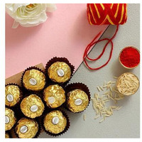 Bhai Dooj Wishes Ferrero Rocher Combo