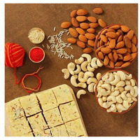 Bhai Dooj Festivity Soan Papdi And Dry Fruits Combo