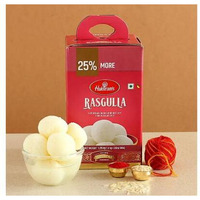 Happy Bhai Dooj Haldiram Rasgulla Combo