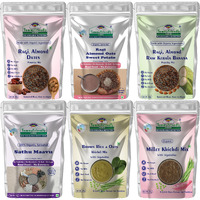 TummyFriendly Foods Certified Organic Baby Food For Toddlers, 1 Year plus. 6 Packs, 50g Each Cereal (300 g, Pack of 6, 24+ Months)