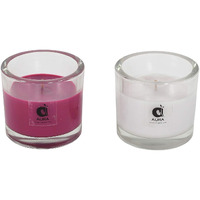 Aura Home Fragrances Aromatic Thick Wall Glass Votive Candles/100% Natural Soy Candles Gifts for Candle (White, Pack of 1)