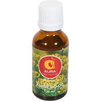Aura Aniseed Oil 100% Pure & Natural Essential Oil Aniseed For Pain, Cough, Aches, Cramps (30 ML) (30 ml)