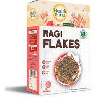Health Sutra Ragi Flakes 500g | Gluten Free, Calcium & Fibre Rich Breakfast