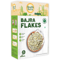 Health Sutra Bajra Flakes 500g | Gluten Free, Mineral & Protein Rich Breakfast Cereal