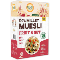 Health Sutra Premium Millet Muesli, Fruit and Nut, 400g