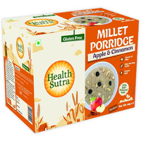 Health Sutra Instant Jowar Porridge, Apple and Cinnamon, 8x50g