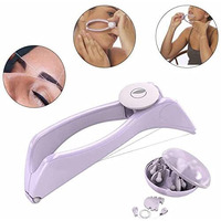 Eyebrow & Facial Hair Threading Tool Epilator System for Women Purple