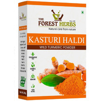 The Forest Herbs Natural Care From Nature Kasturi Haldi Powder (100 grams) | Wild turmeric powder for glowing skin | Kasturi Manjal for All Skin types | 100% Natural, Chemical-free, Perseverative-free