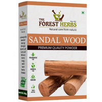 The Forest Herbs Natural Care From Nature Sandalwood Face Pack Powder 100 Grams |Chandan Powder (Face Glowing & Tan Removal Face Pack)