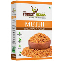 The Forest Herbs Natural Care From Nature Methi Dana Seeds Powder (Fenugreek) 200g For Eating, Hair Growth and Skin Care