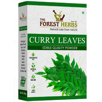 The Forest Herbs Natural Care From Nature 100% Curry Leaves Powder 200Gms (Sun Dried & Stemless) for Strong and Shiny Hair Growth