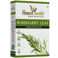 The Forest Herbs Natural Care From Nature Rosemary leaves for Hair growth 100 grams | 100% Natural, Preservative free | Dried rosemary leaves | Suitable for Rosemary water and Rosemarry oil preparation