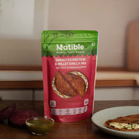 Sprouted Protein and Millet Chilla Mix Combo - Beetroot & Masala Flavor