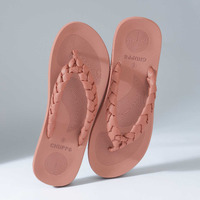 Chupps Women's Wisp Peach Flipflop & Sliders