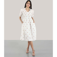 EMBROIDERED(MULTICOLOR) MOON WALK DRESS L