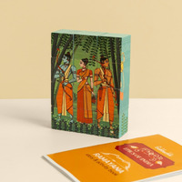Ramayana Wooden 6-in-1 Puzzle Set (12 Blocks) 3 - 8 years