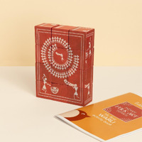 Warli Wooden 5-in-1 Puzzle Set (12 Blocks) 4 Years to 8 Years