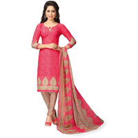 DnVeens Women Synthetic Unstiched Salwar Suit Dress Material