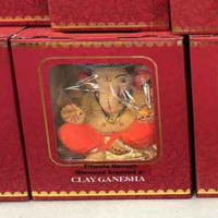 Traditional Ganesh Idol with Classic Crown 6 Inch