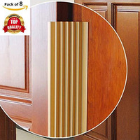 Safe-O-Kid - Pack of 8 - Door Hinge Mounted, Collapsible Finger Safety Shield (Size: Pack of 8)