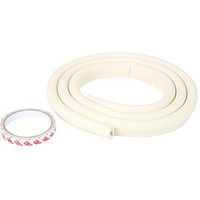 Safe-O-Kid - Unique High Density 2 mtr Long U - Shaped 2 Edge Guard Strips -White (Size: Pack of 2)