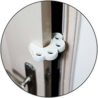Safe-O-Kid - Pack of 2 - Fit-All, Sleek Design, Strong - Silicone Door Stopper (Size: Pack of 2)