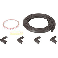 Safe-O-Kid Unique High Density L-Shaped 2 mtr Long Mini 1 Edge Guard with 4 Corner Cushions (Size: Pack of 1)