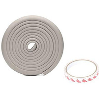 Safe-O-Kid- Unique High Density L-Shaped 5 mtr Long 4 Edge Guard Strip with 16 Corners- Grey (Size: Pack of 16)