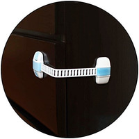 Safe-O-Kid - Pack of 4 - High Quality, Adjustable Medium Multi-Purpose Child Safety Lock (Size: Pack of 4)