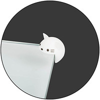 Safe-O-Kid - Pack of 12 - Very High Quality Elegant Catchy Animal Shaped Corner Guards- Prevents Head Injury (White) (Size: Pack of 12)