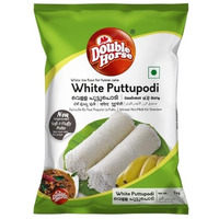 Double Horse White Puttupodi - 1 Kg (2.2 Lb)