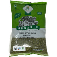 24 Mantra Organic Green Mung Bean - 4 Lb (1.82 Kg)