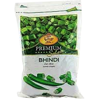 Deep Bhindi Cut Okra - 24 Oz (680 Gm)