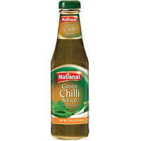 National Green Chilli Sauce - 300 Gm (10.58 Oz)