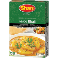 Shan Aaloo Bhaji Spice Mix - 50 Gm (1.76 Oz)