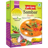 Priya Sambhar Powder - 100 Gm (3.5 Oz)