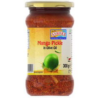 Ashoka Mango Pickle In Olive Oil - 300 Gm (10.6 Oz)