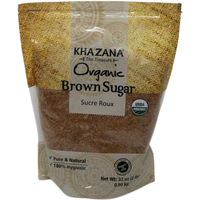 Khazana Organic Brown Sugar - 2 Lb (908 Gm)