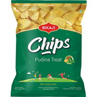 Bikaji Chips Pudina Treat - 80 Gm (2.81 Oz)