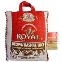 Royal Brown Basmati Rice - 10 Lb (4.5 Kg)