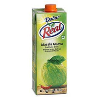 Dabur Real Masala Guava Juice - 1 L (33.8 Fl Oz) [FS]