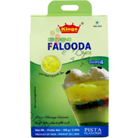 Kings Falooda Mix Pista Flavor - 100 Gm (3.5 Oz) [FS]