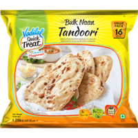 Vadilal Bulk Naan Tandoori - 1.28 Kg