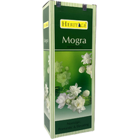 Heritage Mogra Agarbatti Incense Sticks- 120 Pc