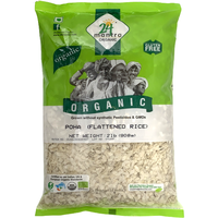 24 Mantra Organic White Poha - 2 Lb (908 Gm)