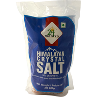 24 Mantra Organic Himalayan Crystal Salt - 2 Lb (908 Gm)