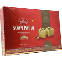 Haldiram's Soan Papdi Made With Desi Ghee - 1 Kg (2.2 Lb) [FS]