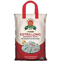 Laxmi Extra Long Grain Basmati Rice - 10 Lb (4.5 Kg) [50% Off]